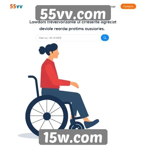 Acessibilidade e usabilidade em 55vv.com