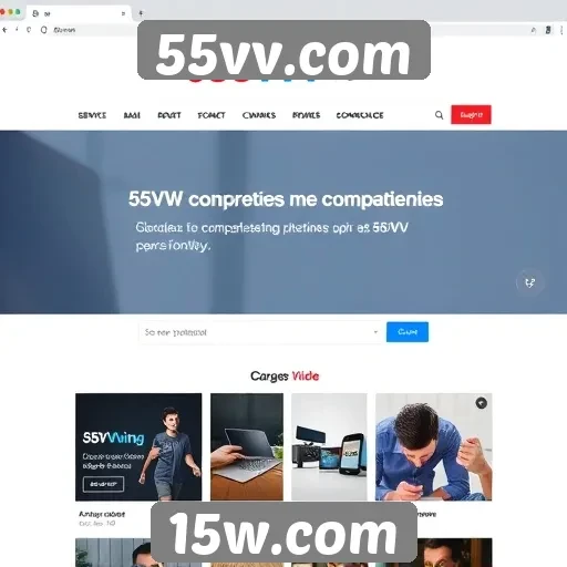 Análise da usabilidade do site 55vv.com